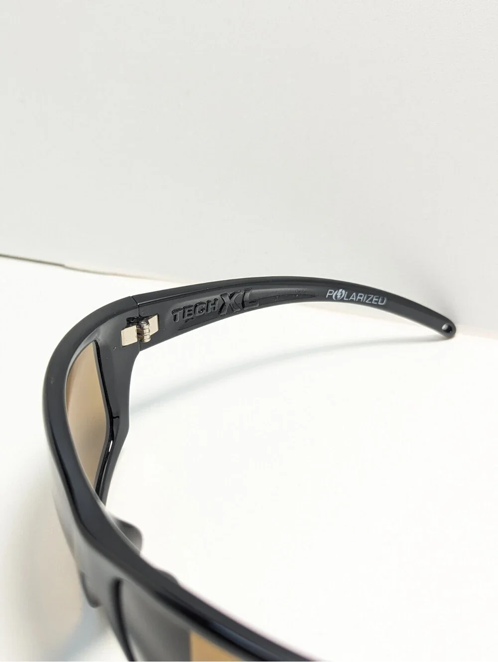 Electric Tech XL Yellow Amber UV Black Sport Wraparound Men's Outdoor Sunglasses